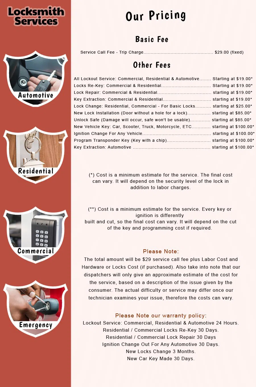 Nashville City Locksmith Nashville, TN 615-510-3032